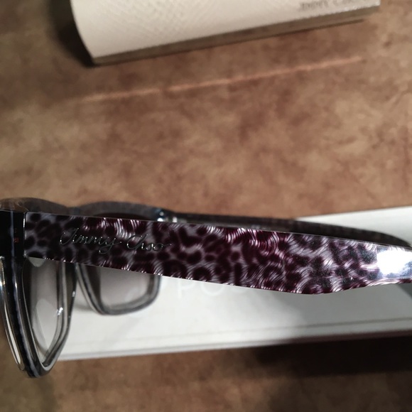 JIMMY CHOO NIB AUTHENTIC LUXURIOUS BROWN PRINT DESIGN SUNGLASSES main image 14